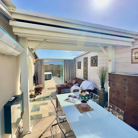 Sunset Jacuzzi Penthouse In شقة *