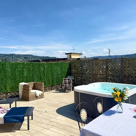 Sunset Jacuzzi Penthouse In * Florence